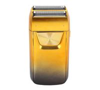 LUCKDANO Tondeuse à Grille électrique pour Hommes, Affichage LED, Tondeuse à Favoris, Tête Réglable, Double Feuille, Outil de Toilettage Professionnel pour Barbe, Tête Chauve, Rasage, (GOLD)