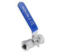 LUCKDANO Vanne à Billes, Soupape DE Vanne d'arrêt à l'eau avec 1/4 "" à 1-1/2 "" Taille en Option 6 Tailles SS304 PIE DE PORT Réduit 1000psi Pression Maximale Femelle Filetée pour la Cuisine