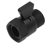 LUCKDANO Vanne d'arrêt en Laiton G1/2, Contrôle de l'eau pour Pulvérisateur de Douche - Valve Durable, Facile à Installer et Polyvalente pour la Maison et la Salle de bain.