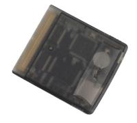 LUCKDANO Vidéo de Jeu, Carte de Gravure Multifonctionnelle avec Mémoire 8 Go pour Gameboy Color Advance SP, Prend en Charge Plusieurs Jeux et MAPPER MBC1 MBC2 MBC3 MBC5 (Noir Transparent)