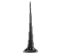 LUCKDANO Vintage Burj Khalifa Tour Modèle Alliage Miniature Tour de dubaï pour Bureau Maison Décor de Bureau