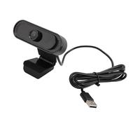 LUCKDANO Webcam 30 FPS 1080P avec Microphone, Lentille en Verre Full HD, Micro Antibruit, Caméra Web USB Plug and Play pour PC Portable TV, Skype, Zoom, OS X