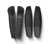 LUCKEASY Lot de 4 boîtes de rangement latérales de porte pour Tesla Model Y Juniper 2025 2026, poches de porte avant et arrière, plateaux de rangement intérieurs en TPE pour Model Y, accessoires