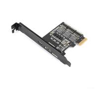 Luckfox PicoKVM Carte d'extension pour PCIe X1/x4/x8/x16 ports USB-A et USB-C pour gestion de PC