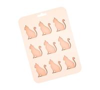 LUCKGONI Bac à glaçons en forme de chat - Accessoire de cuisine adapté pour la cuisine à la maison et les amateurs de boissons froides