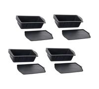 LUCKGONI Bain de glace efficace en silicone alimentaire avec couvercle pour une longue durée de vie 1,8 kg Parfait pour les activités de plein air et 1,5 kg