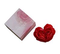 LUCKGONI Bougie décorative en cire de soja pour méditations, soulagement du stress, décoration de table, accessoires photo, bougie parfumée en forme de cœur de rose