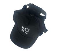 LUCKGONI Casquette de baseball pour chien en coton perméable à l'air - Protection contre le soleil - Pour petits médias et grands chiens