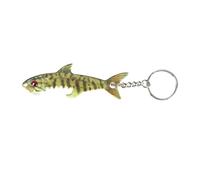 LUCKGONI Décapsuleur créatif en forme de poisson avec leurre en alliage de métal porte-clés portable pour les fêtes à la maison et les activités de plein air