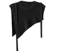 LUCKGONI Écharpe gracieuse pour femme - Faux col d'hiver - Écharpe tricotée pour femme