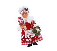LUCKGONI Figurine de Père Noël cuisinier élégante qui ajoute du charme à n'importe quelle décoration de pièce