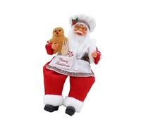 LUCKGONI Figurine de Père Noël cuisinier élégante qui ajoute du charme à n'importe quelle décoration de pièce