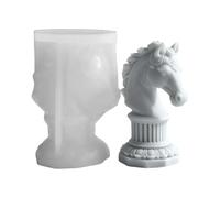 LUCKGONI Moule créatif en silicone en forme de cheval pour bougie parfumée savon et décoration de la maison créative