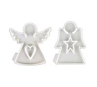 LUCKGONI Moule en silicone réutilisable en forme d'aile d'ange pour diffuseur de parfum Artisanat Décoration de la maison Artisanat Création d'art