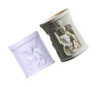 LUCKGONI Moules en silicone en forme de statue d'art pour vase de fleurs en résine époxy, porte-stylo, organisateur de décoration de la maison