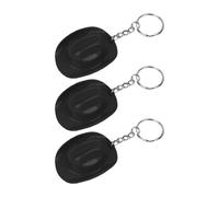 LUCKGONI Porte-clés décapsuleur en ABS coloré en forme de chapeau de vache pour l'extérieur, aventure et événement social