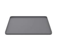 LUCKGONI Sol en silicone antidérapant pour chaise percée de chevet, salle de bain avec design de drainage, utilisation pour personnes âgées