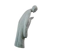 LUCKGONI Statue de moine priant - Statue de Bouddhas - Décoration d'aquarium pour jardin, extérieur et intérieur