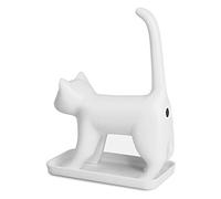 Luckies of London Forte Fin Bum chats miauler taille-crayon Nouveauté cadeau d'amusement - Blanc