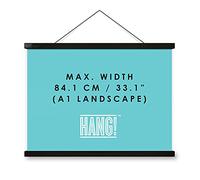 Luckies of London LUKHG Porte-affiche Hang Noir