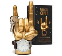 Luckies of London - Rock on Mini Support pour Casque et Bijoux | Support de Casque Fantaisie | Rangement de Bureau pour Montres et Bijoux | Ornements dorés pour décoration de Chambre | Accessoires