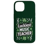 Luckiest Music Teacher St Patrick Day for Music Educators Coque pour iPhone 14