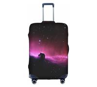 Luckily&Day Dark Star Sky Housse de protection élastique pour valise de 45,7 à 81,3 cm, Blanc, X-Large