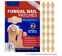 Luckinwish Ongles des pieds, patchs réparateurs pour ongles, champignon des ongles des pieds Extra Strong (1 boîte)