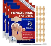 Luckinwish Ongles des pieds, patchs réparateurs pour ongles, champignon des ongles des pieds Extra Strong (3 boîte)