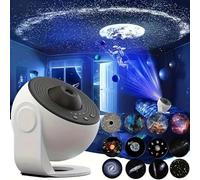 LUCKKY Globing Gunong Night Light, Globing Veilleuse Gunong, Projecteur Etoile Plafond 12 en 1, Projecteur d'étoiles d'image HD, Projecteur Planetarium rotatif 360° veilleuse projecteur ciel étoile
