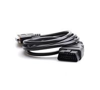 Luckmart Câble de données de test principal de 1,5 m pour scanners Launch Creader CRP129 X431 CRP123 VII+ VIII 8021 CR8021 OBD2 OBD-II connecteur outil de balayage