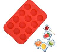 Luckxing Bac à glaçons en Silicone,Plateaux à glaçons Moules à glaçons avec Forme ronétoile carrée en cœur | Bac à glaçons en Silicone à dégagement Facile, Moule à glaçons pour congélateur