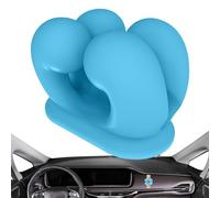 Luckxing Crochet Murale En Silicone | Porte Baume À Lèvres Pour Voiture,Support Amovible Invisible Organisateur Salle de Bain Cuisine Maison Multifonction