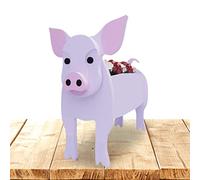 Luckxing Fleur Cochon pour Animaux Compagnie, Fleurs pour Animaux d'extérieur, jardinière en pépinière Fleurs, conteneurs Jardinage décoratifs Modernes