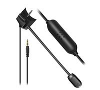 Luckxing Microphone Perche à câble - QuietComfort 35 Quiet Comfort 35 II Contrôle du Volume pour Playstations PS4s Controller - PC - Boompro Mic Compatible avec QC35 II, QC35