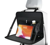 Luckxing Tablette pour Siège Auto | Plateau Repas Pliable avec Bureau pour Auto Arrière - Organisateur avec Porte-Téléphone Automobile pour Écrire, Manger, Travailler Et Voyager