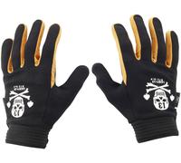 Lucky 13 Gants en cuir L13 Pirate Skull Gloves - Bl/Cg Black M