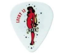 Jim Dunlop Médiators Lucky 13 Series II – sachet de 36 – #8 Hate Girl – noir 1,00 mm