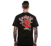 Lucky 13 T-shirt Grease Gas Glory Black XXL