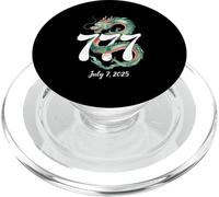 Lucky 777 Dragon Eastern Art Spiritual 7 juillet 2025 Design PopSockets PopGrip pour MagSafe
