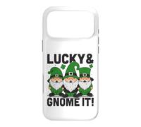 Lucky and GNOME It | St Patricks Day Coque pour iPhone 17 Pro Max