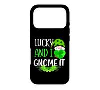 Lucky and I GNOME It | St Patricks Day Coque pour iPhone 17 Pro