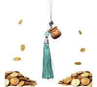 Lucky Bag Scented Sachet Keychain, Wooden Phone Or Bag Charm, Creative Feng Shui Good Luck Pendant