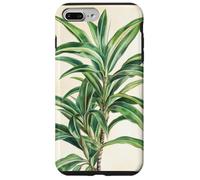 Lucky Bamboo Vintage Illustration scientifique Plante Coque pour iPhone 7 Plus/8 Plus