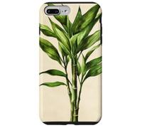 Lucky Bamboo Vintage Illustration scientifique Plante Coque pour iPhone 7 Plus/8 Plus