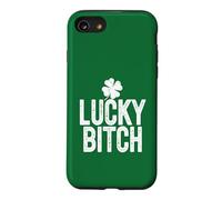 Lucky Bitch Meme Trèfle à 4 Feuilles pour la Saint-Patrick Coque pour iPhone SE (2020) / 7/8