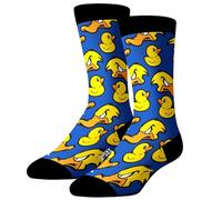 Lucky Boxer Patos Chaussettes imprimées Modernes, Motif Canards, 41-46 Mixte