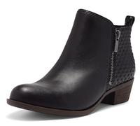 Lucky Brand Bottines Basel pour femme, Noir, 38 EU