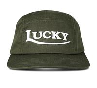 Lucky Brand Casquette classique réglable en coton | Casquette de baseball | Pêche | Profil bas | 5 designs, cinq panneaux-olive, taille unique