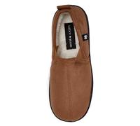 Lucky Brand Chaussons en micro daim pour garçon - Confortables et design élégant pour les petits pieds, peau, 6 Big Kid